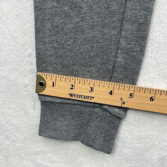 Armani Exchange S Gray Elastic Drawstring Jogger Cotton Blend Sweatpants - Picture 5 of 16